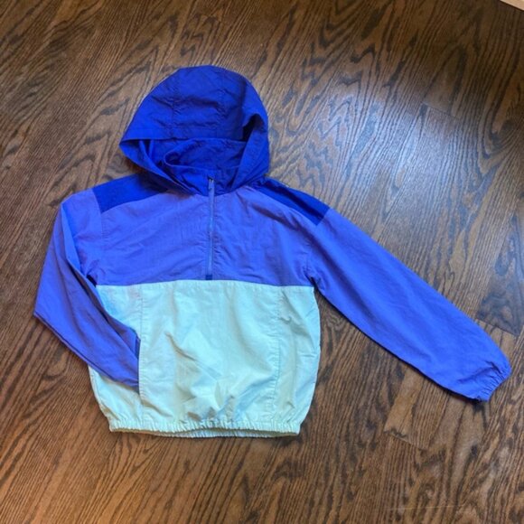 Girls Old Navy Blue Light Green Jacket Size M (8) - Picture 1 of 3